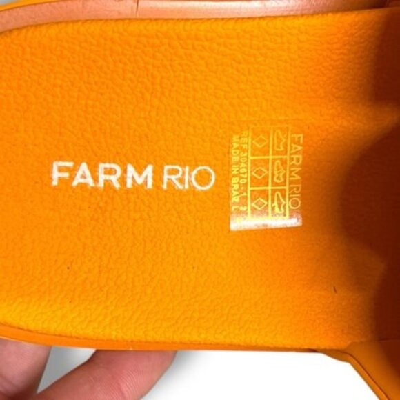 Women's Monstera Yellow Platform Slide Sandals size US 9-9.5 EUR 40 - Picture 4 of 4